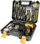 Home Tool Kit With Drill 166-PIECE General Basic Repair Set 12V. Fixed Price $55.85.