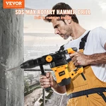 Vevor Rotary Corded Drills 1-9/16" 3 Modes Sds-max Chipping Hammers. Fixed Price $144.11.