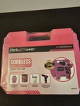 Pink Power PP121LI Volt Lith Ion Drill Driver W/ Case, Bit Set, Charger. Fixed Price $81.99.