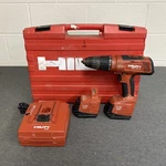 Hilti Sfh 151-A Hammer Drill/driver 15.6 Volt Nimh W/ 2 Batteries Charger & Case. Fixed Price $149.99.