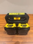 Dewalt 12V Battery Caddy Holder Holds 4 Batteries (custom Made). Fixed Price $21.71.