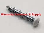 (50) Powers Wall Dog White Phillips Pan Head Anchors Screws 2330. Fixed Price $35.99.