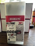 Diablo 3/8'' X 6'' Sds-plus 2-CUTTER (25-PACK) DMAPL2220-P25. Fixed Price $30.00.