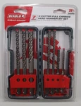 Diablo DMAPL9920-S7 Sds Plus 4 Cutter Full Carbide Head Hammer Bit Set (7 Piece). Fixed Price $45.70.