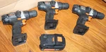 Lot Of Warrior 64118 18V Lithium 3/8 In. Cordless Drills. Fixed Price $40.00.