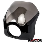 Headlight Fairing Screen Black Smoke Retro Kit For Victory Hammer 8-BALL. Fixed Price $94.99.