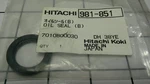 Hitachi 981-851 Oil Seal For DH38YE DH25Y H30PV DH28PC +12 More Tools. Fixed Price $9.03.