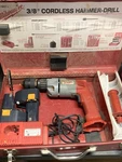 Milwaukee 0420-01 3/8" Hammer Drill 12VDC 2XBATTERY With Charger And Case Works. Fixed Price $99.99.