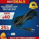Hilti Power Cord Replacement For Te 70, 72, New, Fast Ship. Fixed Price $89.98.