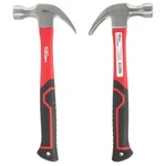 Pack Hyper Tough 16-OUNCE Claw Hammer With Fiberglass Handle, 2124V. Fixed Price $14.00.