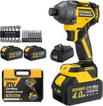Cordless Impact Driver 2655IN-LBS(300N M) 21V 1/4" Hex Chuck Brushless Hand. Fixed Price $133.99.