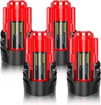 4PACKS 12V 3.0AH Li-ion Battery Replacement For Milwaukee M12 48-11-2401. Fixed Price $73.99.