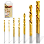 7PCS M35 Cobalt Left Hand Drill Bits Set For Removing Broken Stubs, Bolts And.... Fixed Price $32.58.