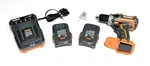 Ridgid R86116K, Hammer Drill, Charger, 2-BATTERIES & Clip, 18V, 1/2 Chuck. Fixed Price $199.97.
