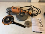 Ridgid 7" Twist Handle Angle Grinder (corded) R10202. Fixed Price $60.00.