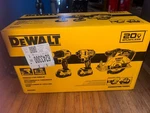 Dewalt DCK330P2 Tool Kit Circular Saw, Impact Driver, And Drill. Fixed Price $300.00.