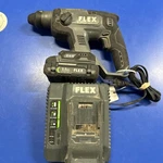Flex FX1531 24V Cordless Brushless 7/8" Sds Plus Rotary Hammer Kit, 2.5AH. Fixed Price $189.00.