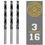 3/16 Inch Drill Bit (3 Pack) Industrial Grade M35 Cobalt Titanium Aluminum Ni.... Fixed Price $14.44.