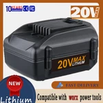 For Worx WA3578 20V Max Lithium 4.0 Ah WA3520 WA3525 Battery Trimmer, Blower. Fixed Price $18.98.