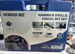 Worker Bee Sds Plus Rotary Hammer Drill Bits & Chisels Set,concrete Masonry H.... Fixed Price $35.00.