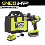 Ryobi PBLHM102K1 One 18V Brushless Hammer Drill Hp Kit With Battery And Bag -.... Fixed Price $129.00.