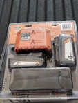 Genuine Ridgid 18V 2.0 Ah And 4.0 Lithium-ion Battery Starter Kit 48846 08128. Fixed Price $95.00.