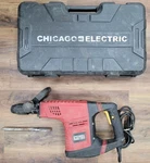 Chicago Electric Demolition Hammer 64202 W/ Hard Case & Chisel Bit (pre-owned). Fixed Price $219.99.