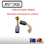 Carbon Brushes For Hitachi 999041 FDV16VB DUT-10 DU-10 SV-12SA Hammer DV14V Oz. Fixed Price $6.31.