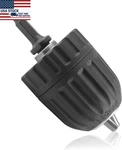Biaungdo 3/8 Keyless Drill Chuck Adapter Quick Connect Hex Shank Tool. Fixed Price $11.99.