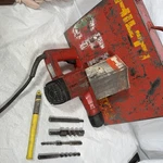Hilti Hammer Drill Model Te 12 W/ Hard Carrying Case And Bits Working. Fixed Price $78.88.