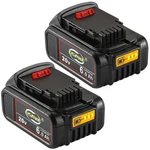 2PACK For Dewalt Volt Max 6.0AH Lithium Battery DCB206 DCB205-2 DCB201-2. Fixed Price $29.98.
