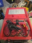 Head 1/2" Vsr Hammer Drill, #612 Redi Case And Extra Pieces. Fixed Price $37.49.