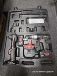 Craftsman 19.2V Set 1/2" Drill + 3/8" Right Angle Batteries Case. Fixed Price $54.99.
