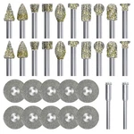 Grinding Burr Bit Set,diamond Drill For Rotary Polishing Tool, St.... Fixed Price $16.48.