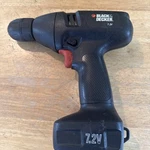 Black & Decker 9099KC 10MM Type 7.2V Forward/reverse Cordless Drill No Charger. Fixed Price $16.99.