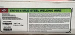 Harris E70S6E5 ER70S-6 .030 X 11 Lb Spool Mild Steel Solid Mig Wire. Fixed Price $46.99.