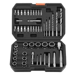 Vevor Screw Set With Drill Bits Easy Out Nut Bolt 49 Pieces. Fixed Price $29.90.