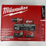 Milwaukee M18 Brushless 3693-22CX Drill/driver Impact Batts 18V. Fixed Price $250.00.