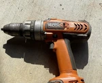 Ridgid 18V 1/2" Cordless Hammer Drill Driver Tool Only. Fixed Price $34.99.