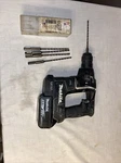 Makita Black 18V 680RPM 4800BPM Sds With 5# 3/16 Bits Battery No Charger. Fixed Price $375.00.