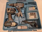 Makita LXT211 Combo BHP452 Drill & BTD141 Impact Driver With Case Charger. Fixed Price $120.00.