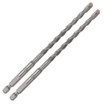 Narwhal 1/4 Inch Masonry Drill Bits (2 Pack - 6" Length Industrial Grade) Car.... Fixed Price $12.97.