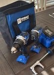 Kobalt 24V Max Brushless Hammer Drill & Impact Driver W/ 1 Li-ion Battery. Fixed Price $115.99.