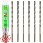 Hlofizi Masonry Drill Bits 7/32" 6" Pack Carbide Tipped. Fixed Price $27.99.