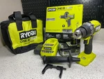 Ryobi HP18VBRUSHLESS Cordless 1/2IN. Hammer Drill Kit W/ (1) 4.0 Ah PBLHM102K1. Fixed Price $107.10.