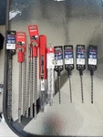 Mixed Bit Bundle For Sds Plus Bulldog Hammer. Hilti Bosch Brand. 12 Piece. Fixed Price $135.00.