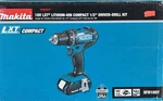 Makita XFD10SY 18V Lithium-ion Compact Cordless 1/2" Driver-drill (1.5AH). Fixed Price $157.69.