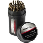Hidotol Cobalt Drill Bit Set 29 Pcs - M35 High Speed Steel Twist Jobber. Fixed Price $87.05.