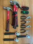 Lot Of Hammer With Adjustable Wrench. Fixed Price $60.03.