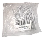 Shorpioen 50 Pack Phillips Flat Trim Head Concrete Screws 1/4" X 2-3/4" White. Fixed Price $15.99.